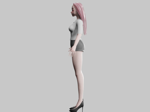 Basic Pretty Woman V26671 Modelo 3D