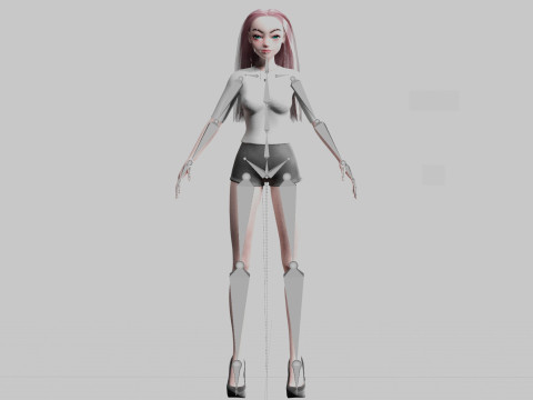 Basic Pretty Woman V26671 Modelo 3D