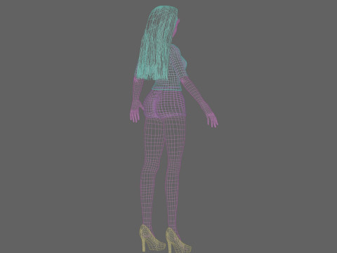 Basic Pretty Woman V26671 Modelo 3D