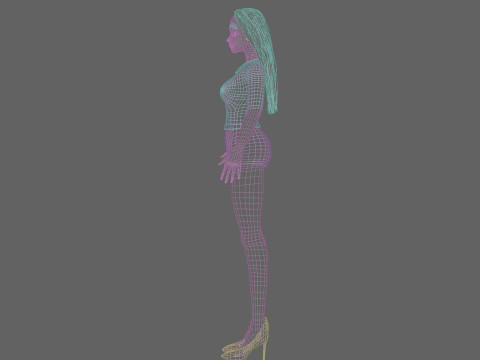 Basic Pretty Woman V26671 Modelo 3D