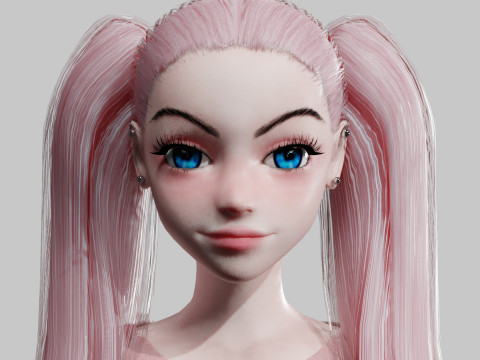 Basic Standard woman V26638 Modelo 3D
