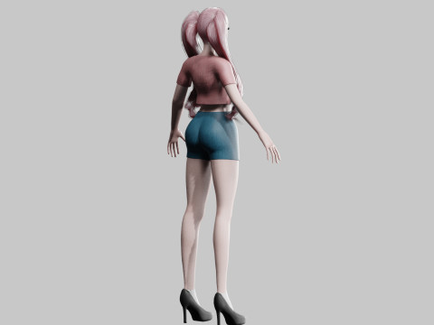 Basic Standard woman V26638 Modelo 3D