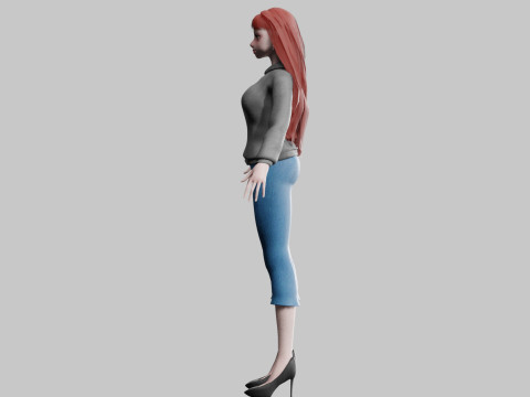 Classic Basic Woman V33002 Modelo 3D