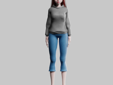 Classic Basic Woman V33002 Modelo 3D