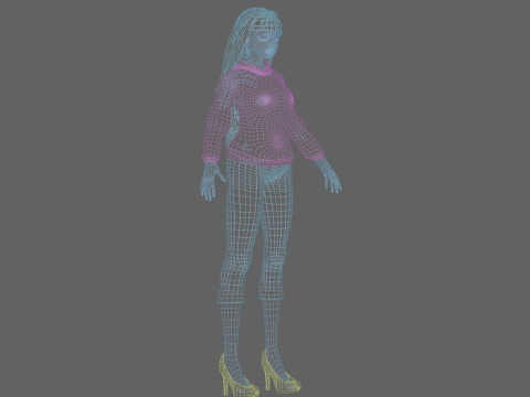 Classic Basic Woman V33002 Modelo 3D