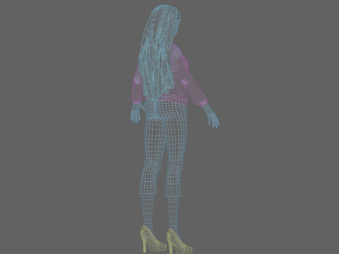 Classic Basic Woman V33002 Modelo 3D