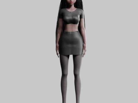 Classic Pretty Woman V33342 3D Model