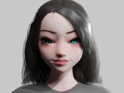 Standard Basic Woman V25306 3D Model