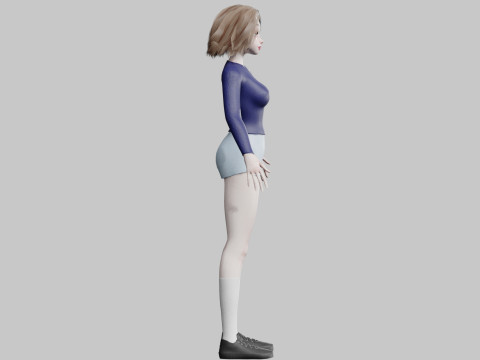Basic Pretty Woman V26904 3D Model