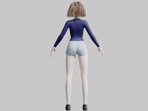 Basic Pretty Woman V26904 3D Model