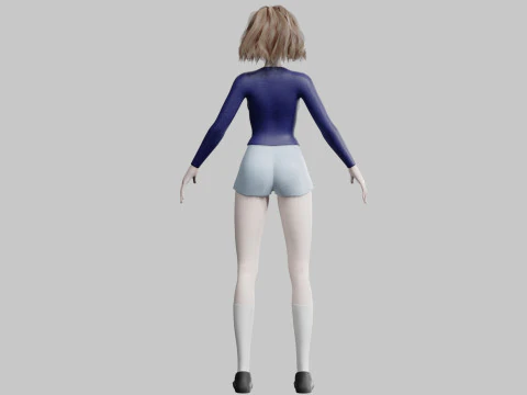 Basic Pretty Woman V26904 3D Model