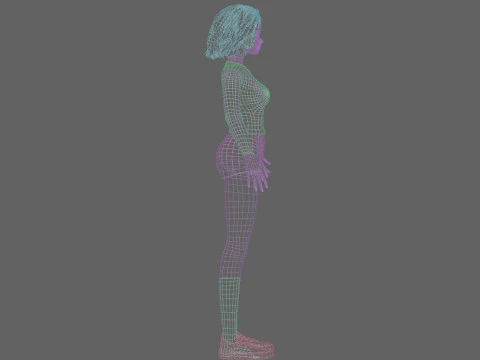 Basic Pretty Woman V26904 3D Model