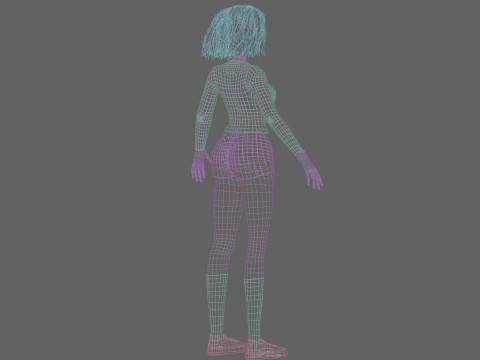 Basic Pretty Woman V26904 3D Model