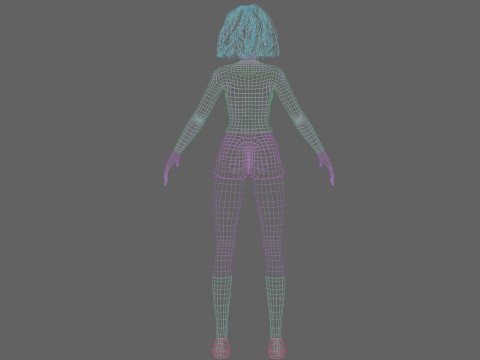 Basic Pretty Woman V26904 3D Model