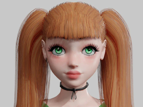 Basic Standard woman V23174 3D Model