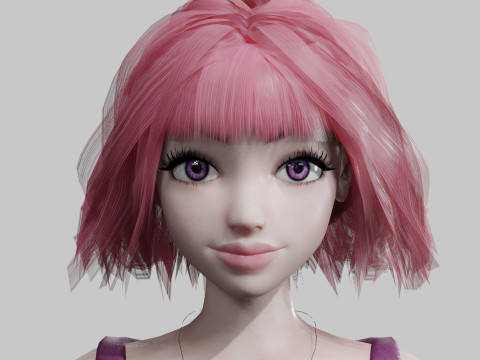 Classic Basic Woman V24823 Model 3D