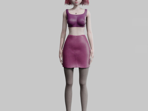 Classic Basic Woman V24823 Model 3D
