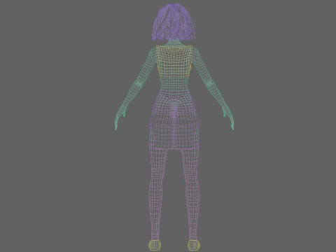 Classic Basic Woman V24823 Model 3D