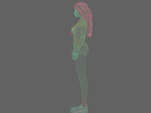 Pretty Standard Woman V26742 3D Модель
