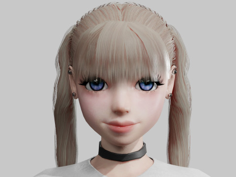 Standard Basic Woman V17164 3Dモデル