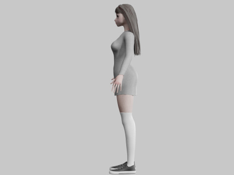 Standard Pretty woman V25179 3D-Modell