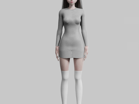 Standard Pretty woman V25179 3D-Modell
