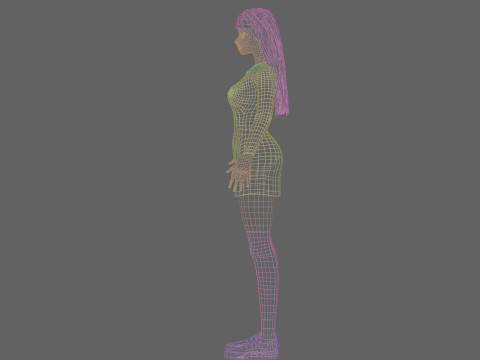 Standard Pretty woman V25179 3D-Modell