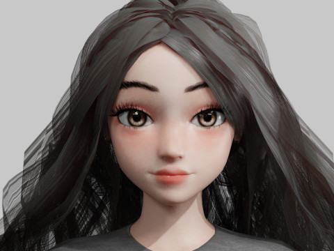 Young Pretty Woman V34993 Modelo 3D