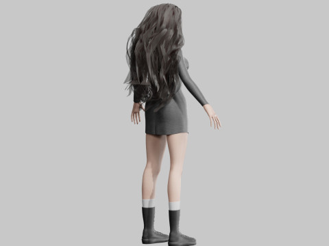 Young Pretty Woman V34993 Modelo 3D