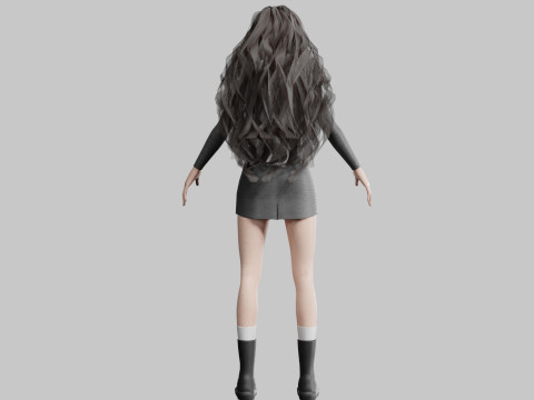 Young Pretty Woman V34993 Modelo 3D