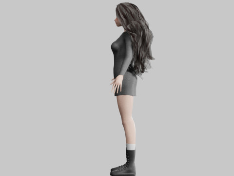 Young Pretty Woman V34993 Modelo 3D