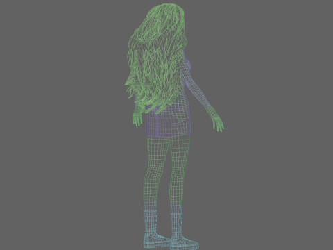 Young Pretty Woman V34993 Modelo 3D