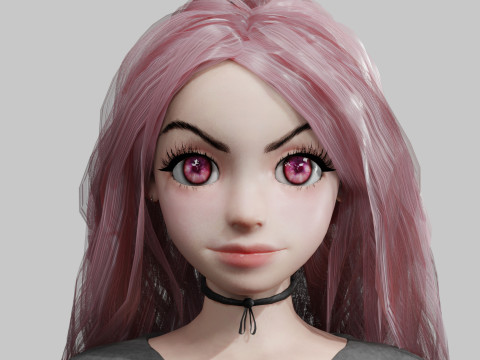 Basic Pretty Woman V38746 3D Model