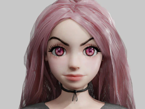 Basic Pretty Woman V38746 3D Model