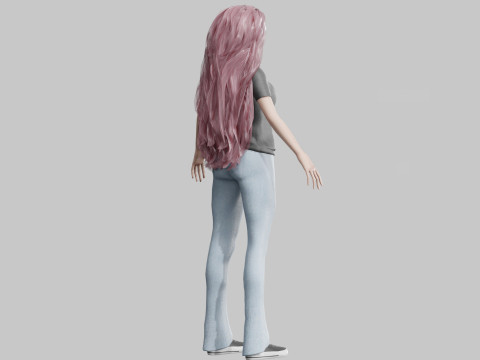Basic Pretty Woman V38746 3D Model