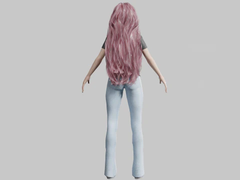 Basic Pretty Woman V38746 3D Model