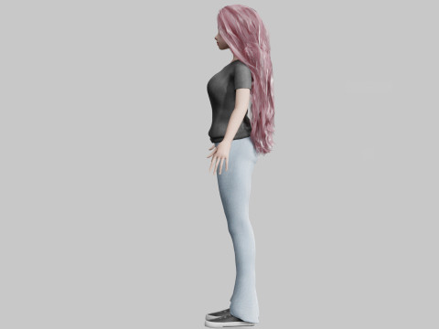 Basic Pretty Woman V38746 3D Model
