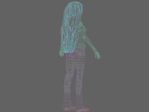 Basic Pretty Woman V38746 3D Model