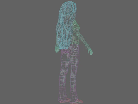 Basic Pretty Woman V38746 3D Model