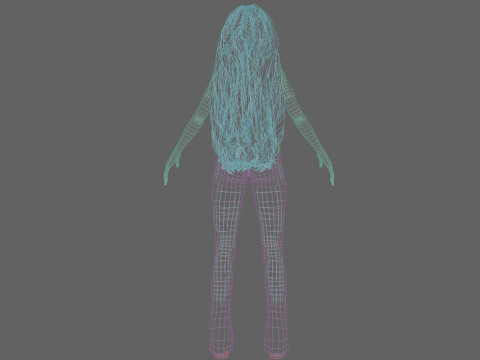 Basic Pretty Woman V38746 3D Model