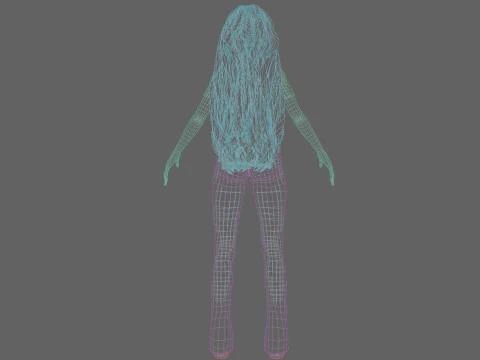 Basic Pretty Woman V38746 3D Model
