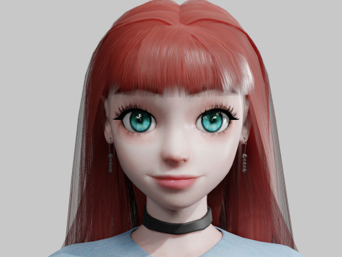 Basic Standard woman V33272 3D 模型