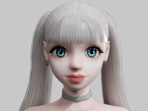 Classic Basic Woman V22534 3D Model