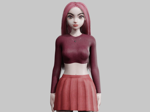 Classic Pretty Woman V33321 Modelo 3D