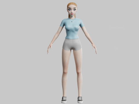Cool Pretty Woman V20725 Modelo 3D