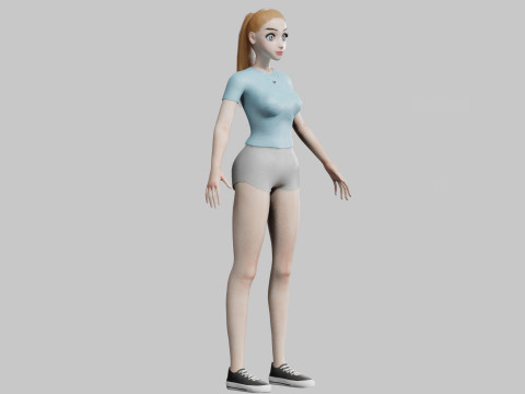 Cool Pretty Woman V20725 Modelo 3D