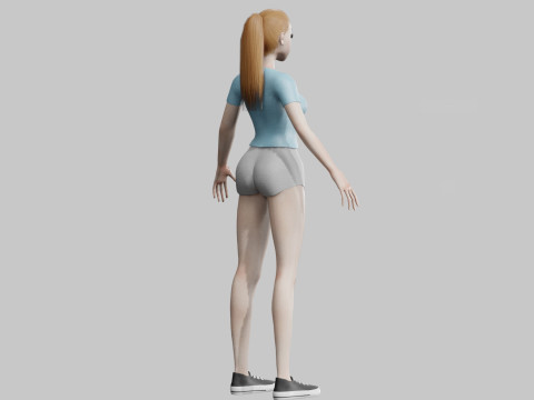 Cool Pretty Woman V20725 Modelo 3D