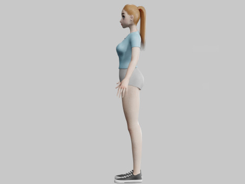 Cool Pretty Woman V20725 Modelo 3D