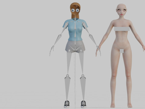 Cool Pretty Woman V20725 Modelo 3D