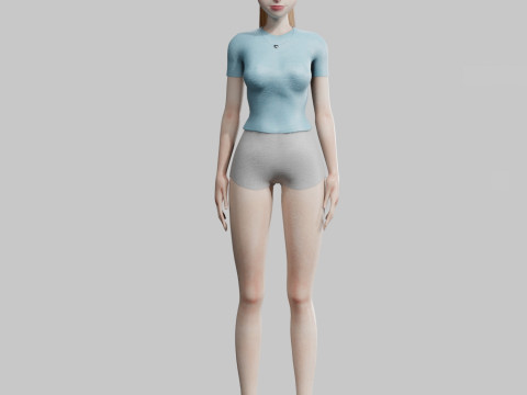 Cool Pretty Woman V20725 Modelo 3D